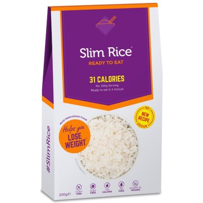 Slim Rice konjaková rýže bez nálevu 200 g – Zboží Mobilmania
