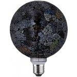 Paulmann E27 LED globe 5W Miracle Mosaic černá – Hledejceny.cz