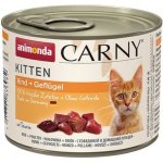 Carny Kitten drůbeží a hovězí 0,2 kg – Zboží Mobilmania