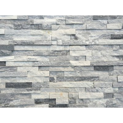 Vipstone Kvarcit 36 x 10 cm šedo-bílý 0,396m² – Zboží Mobilmania