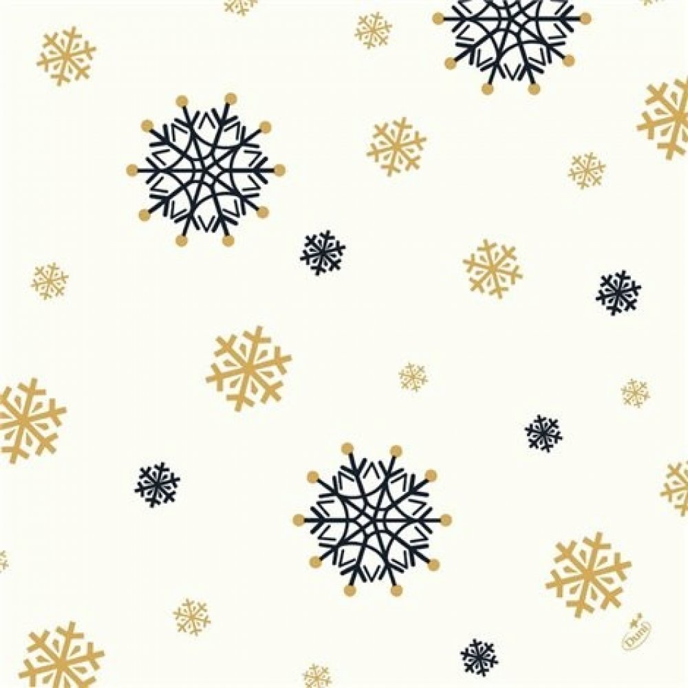 SAHM Ubrousek 3 vstvý Snowflake Necklace White 250ks/bal 100024782 40x40cm  | Srovnanicen.cz
