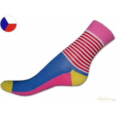 Nepon Dětské bavlněné ponožky pestré