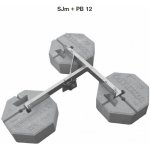 Stojan pro jímací tyč SJm FeZn (bez betonu PB) TREMIS V541 – Hledejceny.cz