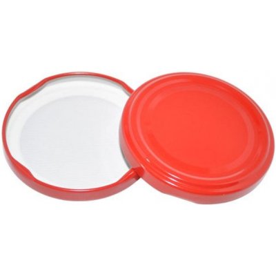 Zavařovací víčko TWIST 66, červené, 1ks – Zboží Mobilmania