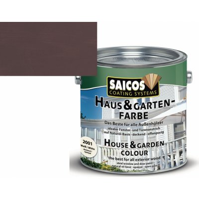 Saicos Barva pro dům a zahradu 0,75 l terra hnědý – Hledejceny.cz