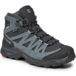 Salomon X Ward Leather Mid GTX W 471820 dámské vyšší nepromokavé India ink – Zboží Dáma