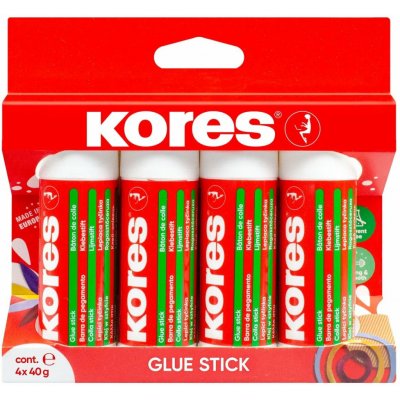 KORES Lepicí tyčinka 4 × 40 g – Hledejceny.cz