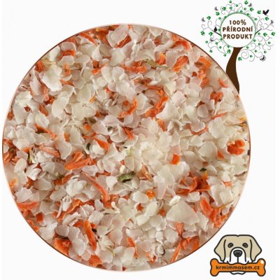 Krmimmasem Dietní vločky s 20% zeleniny 0,5 kg – Hledejceny.cz