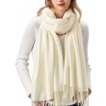 Classic Scarf kašmírová šála dámská pánská šála pašmína pashmina barva ivory slonová kost – Hledejceny.cz