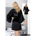 Saténový župan do porodnice 1E8271 černá – Hledejceny.cz