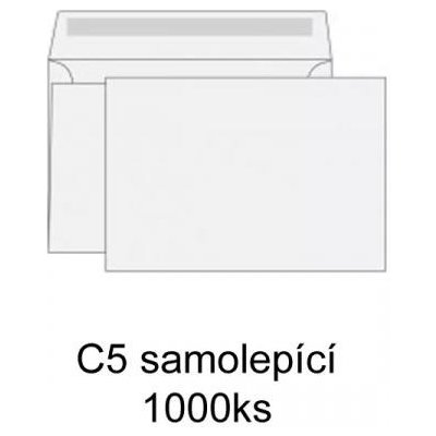 Obálka C5 bílá KRPA samolepící – Zboží Živě