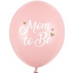 Balónky “Mom to Be” SVĚTLE RŮŽOVÉ