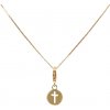 Přívěsky Beny Jewellery Zlatý Přívěsek na Náramek Kříž k1200817