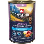 Ontario Adult jehněčí pate s příchutí rakytníku 400 g – Hledejceny.cz