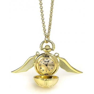 Carat Shop Harry Potter - náhrdelník s hodinkami - Zlatonka
