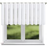 BytoTex Voálová záclona s kroužky Nani bílá 400x120 cm – Hledejceny.cz