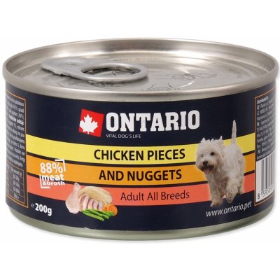 Ontario kuřecí kousky a nugetky 0,2 kg