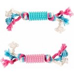 Duvo + Puppy TPR Stick with cotton rope 20 cm – Sleviste.cz