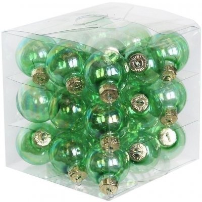 J&M Home International LTD. Koule sklo 3cm/27ks čirá zelená – Hledejceny.cz