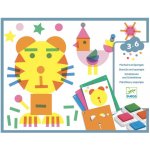 Djeco Kreativní sada s razítky podivuhodná zvířáta – Zboží Dáma