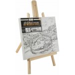 Grafix Malování na plátno 30x22,5 cm dřevěný stojan gondola – Hledejceny.cz