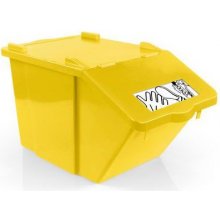 TTS Odpadkový koš na tříděný odpad TTS 45 l žlutý 100405