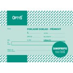 Optys 1068 Pokladní doklad - příjmový – Zboží Dáma