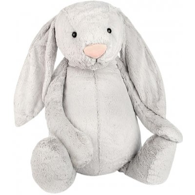 Jellycat velký stříbrný králík 108 cm