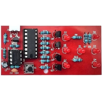 ELKIT SVBC2086 Elektronická hrací kostka s tlačítkem – Zboží Dáma