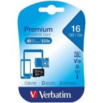 Verbatim microSDHC 16 GB UHS-I 44010 – Zboží Mobilmania