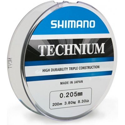 Shimano Technium 200 m 0,22 mm 5,kg – Zbozi.Blesk.cz