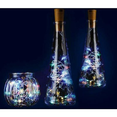 COLORWAY 5x LED řetěz vnitřní 5x 20 LED délka 5x 2m více barevný napájení baterie CW-GC-20L2BMC – Hledejceny.cz