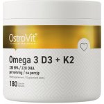 OstroVit Omega 3 D3+K2 180 kapslí – Hledejceny.cz