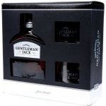 Jack Daniel's Gentleman Jack 40% 0,7 l (dárkové balení 2 sklenice) – Zboží Dáma