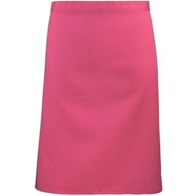 Premier Workwear Středně dlouhá keprová zástěra do gastro provozu růžová sytá 70x50 cm PW151 – Hledejceny.cz