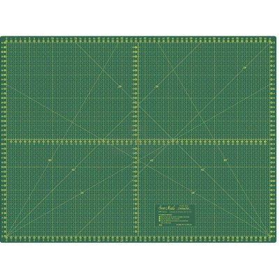 Donwei Řezací podložka na látky, patchwork DONWEI DW-12122, samosvorná, zelená, 60x45cm, vel. M , tloušťka 3mm – Hledejceny.cz