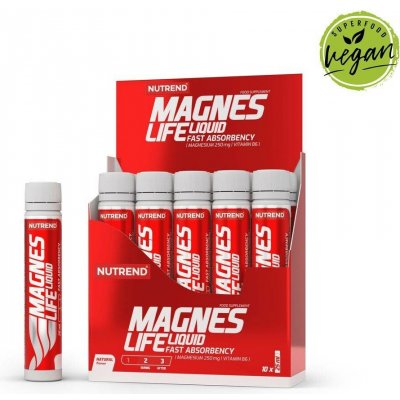 Nutrend Enduro Magneslife 250 mg natural 10 x 25 ml – Hledejceny.cz