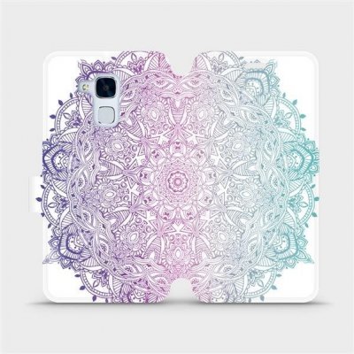 Pouzdro Mobiwear parádní flip Honor 7 Lite - M008S Mandala