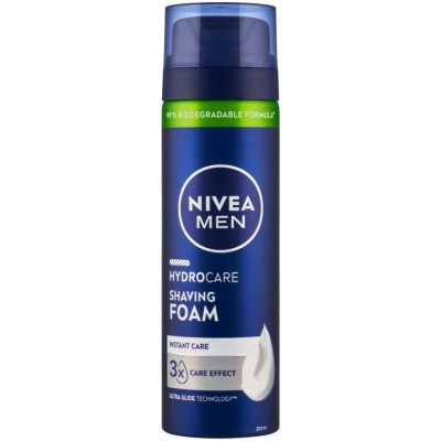 Nivea Men pěna na holení Hydro Care 200 ml – Zboží Mobilmania