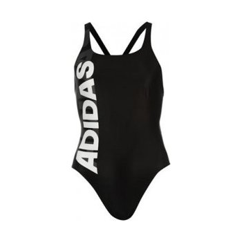 adidas Linear Swimsuit Womens černá/bílá