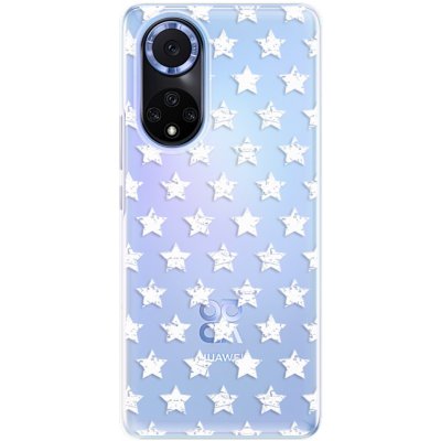 Pouzdro iSaprio - Stars Pattern Huawei Nova 9 bílé