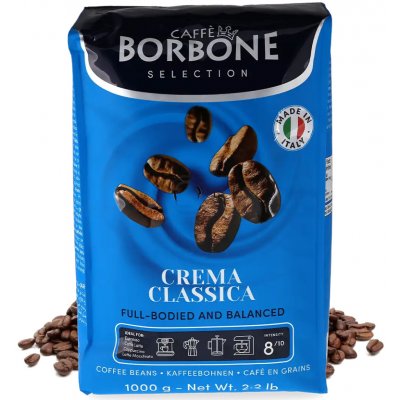Caffé Borbone Crema Clasica zrnková 1 kg – Hledejceny.cz
