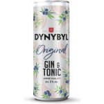 Dynybyl Gin Originál a Tonic 6% 0,25 l (plech) – Zboží Dáma