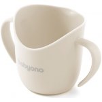 BabyOno ergonomický tréninkový hrneček s oušky Flow 120 ml béžový – Hledejceny.cz