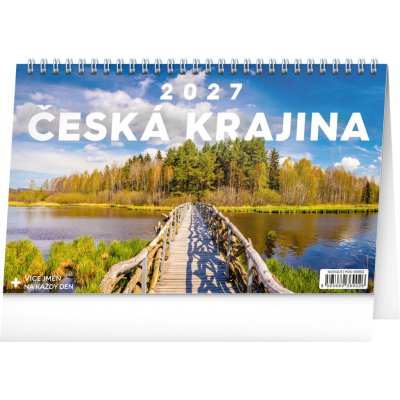 NOTIQUE Stolní Česká krajina 23,1 x 14,5 cm 2027 – Hledejceny.cz