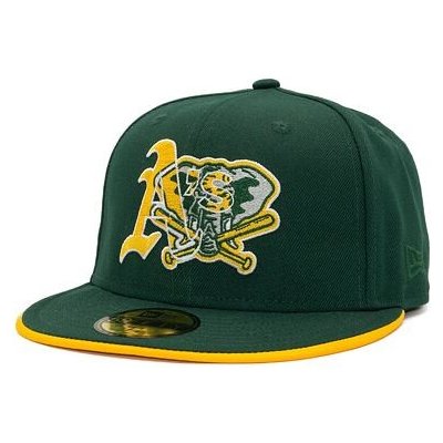 New Era 59FIFTY MLB Team Color Split 5 Oakland Athletics Green