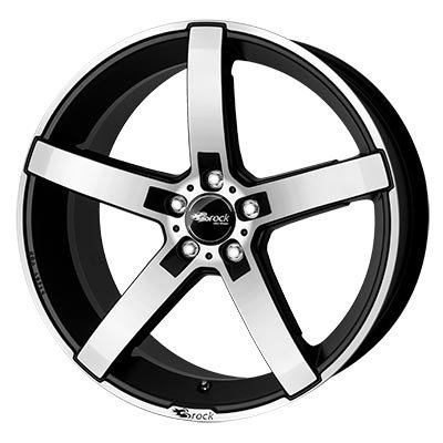 Brock B35 9x20 5x108 ET45 matt black polished