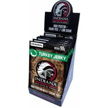 INDIANA Jerky krůtí Original ZIP 720 g