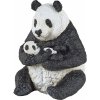 Figurka Papo Panda chovající mládě