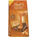Lindt Squares mléčná čokoláda s karamelovou náplní 144 g – Hledejceny.cz